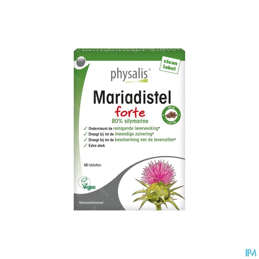 Physalis Mariadistel Forte 45 Tabletten