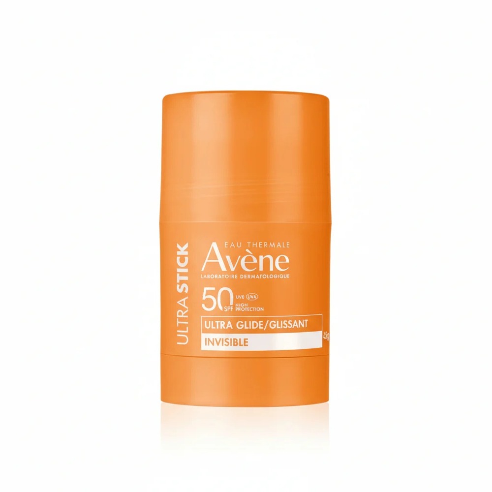 Avène Zon Ultra Stick Onzichtbare Stick Meeneemformaat Gezicht en Lichaam SPF50 45 gr