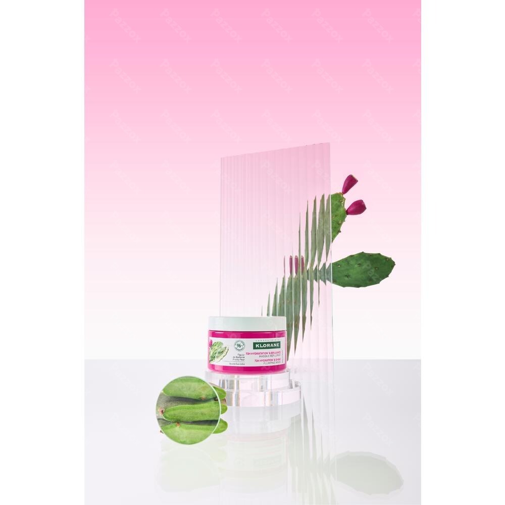 Klorane Hydratatie & Glans Opvullend Masker - met Cactusvijg 250 ml