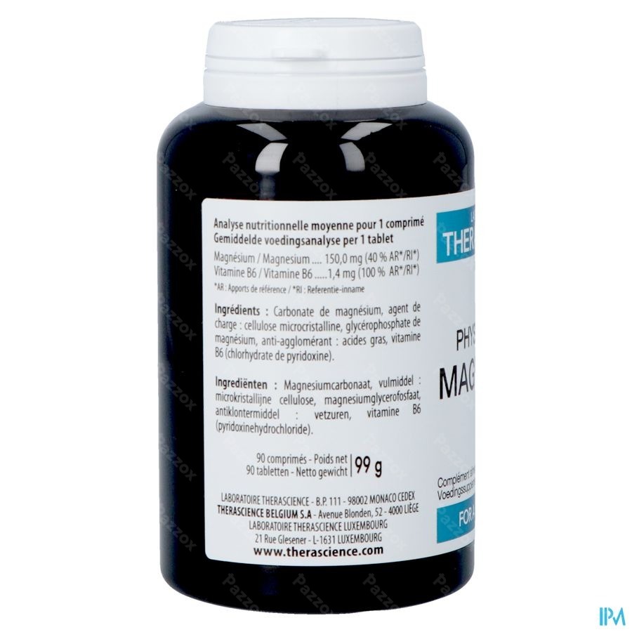 Physiomance Magnesium 90 Tabletten