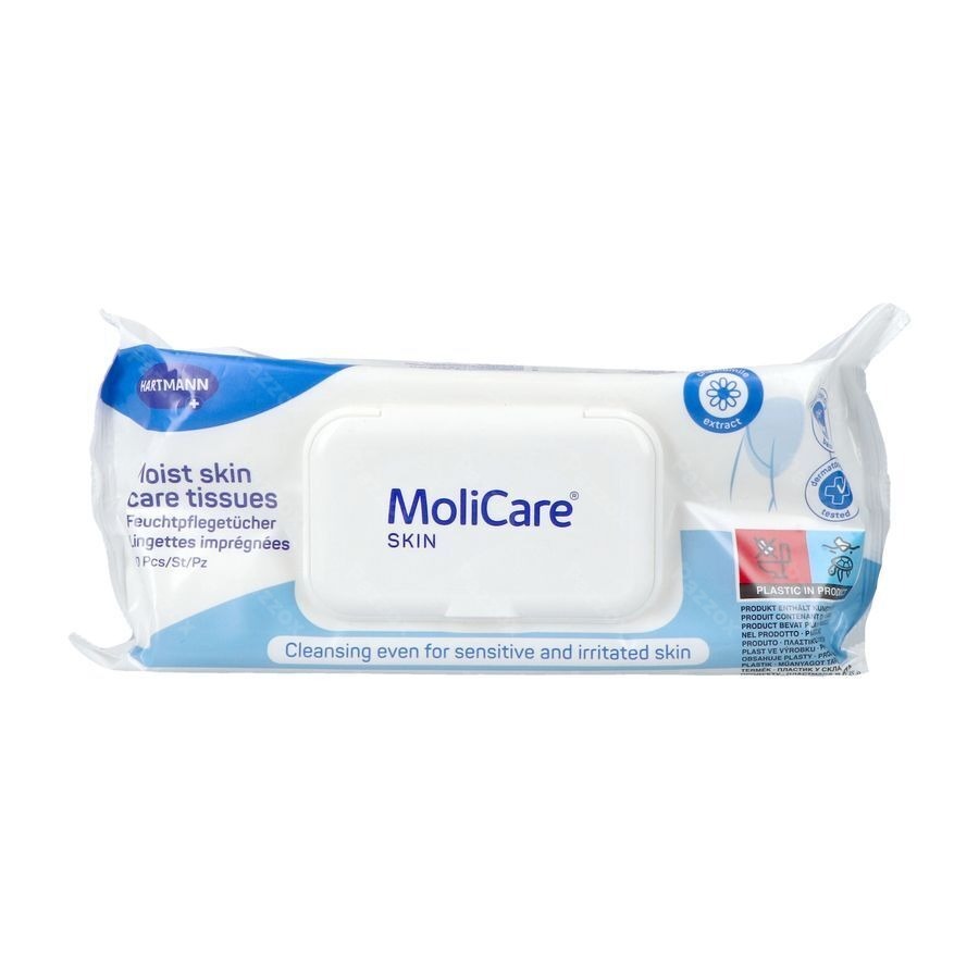 Molicare Skin Moist Care Tissues 50