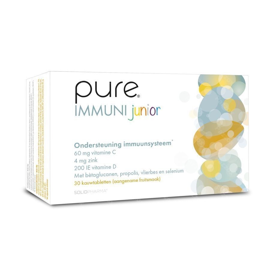 Pure Immuni Junior 30 Kauwtabletten