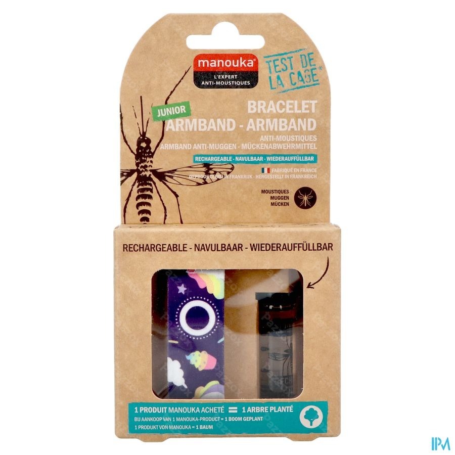 Manouka Armband Kids A/muggen Eenhoorn