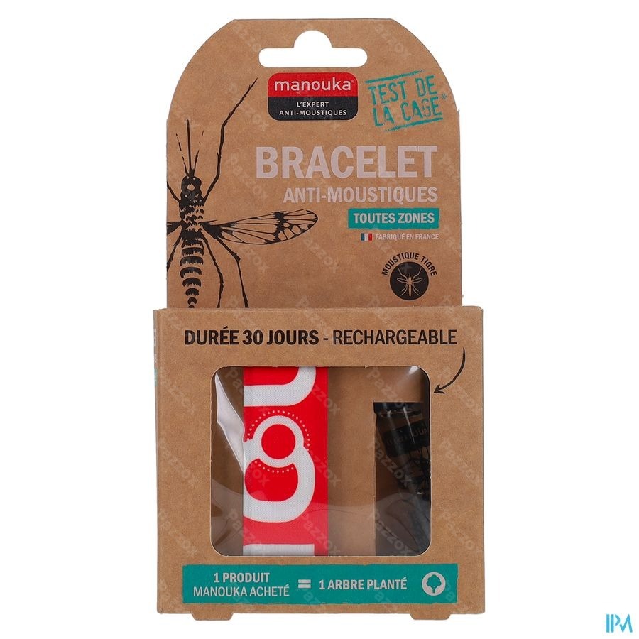 Manouka Armband Teens A/muggen Typo