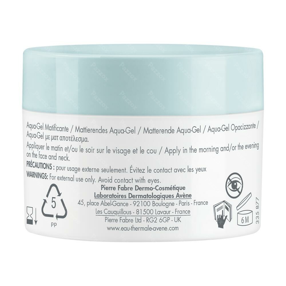 Avene Cleanance Matterende Aqua Gel 50ml