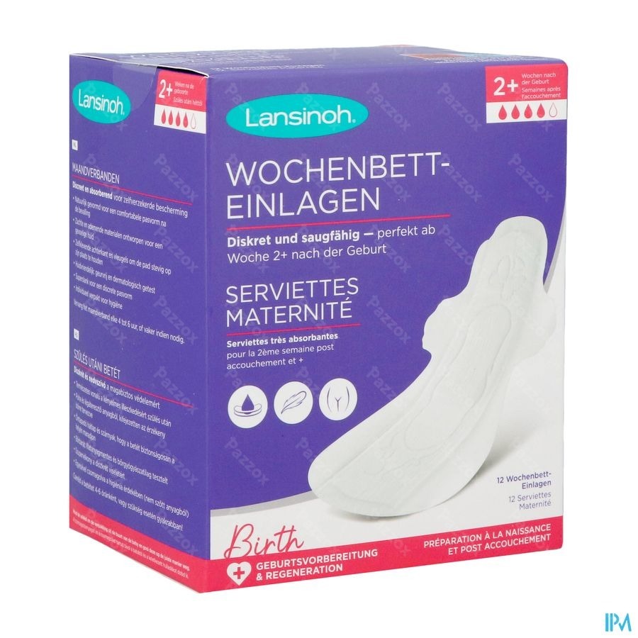 Lansinoh Kraamverband Na Bevalling +2 Weken 12