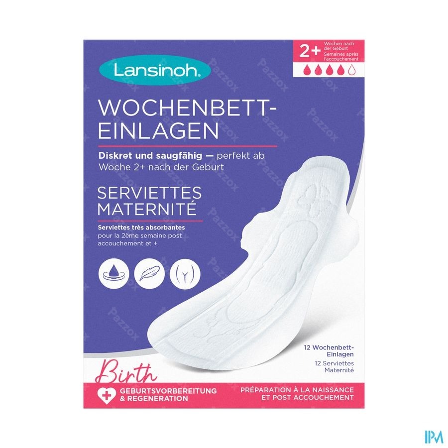 Lansinoh Kraamverband Na Bevalling +2 Weken 12