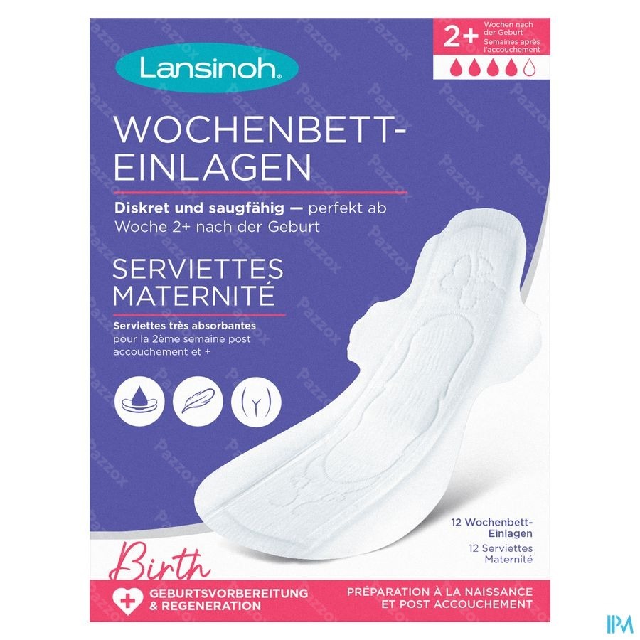 Lansinoh Kraamverband Na Bevalling +2 Weken 12