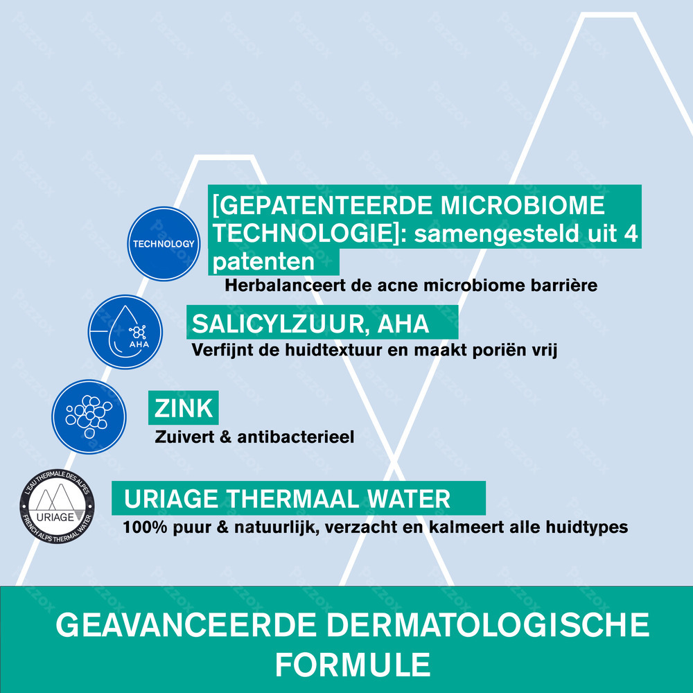 Uriage Hyséac 3-in-1 Regulerende Crème Onzuivere Huid 40ml