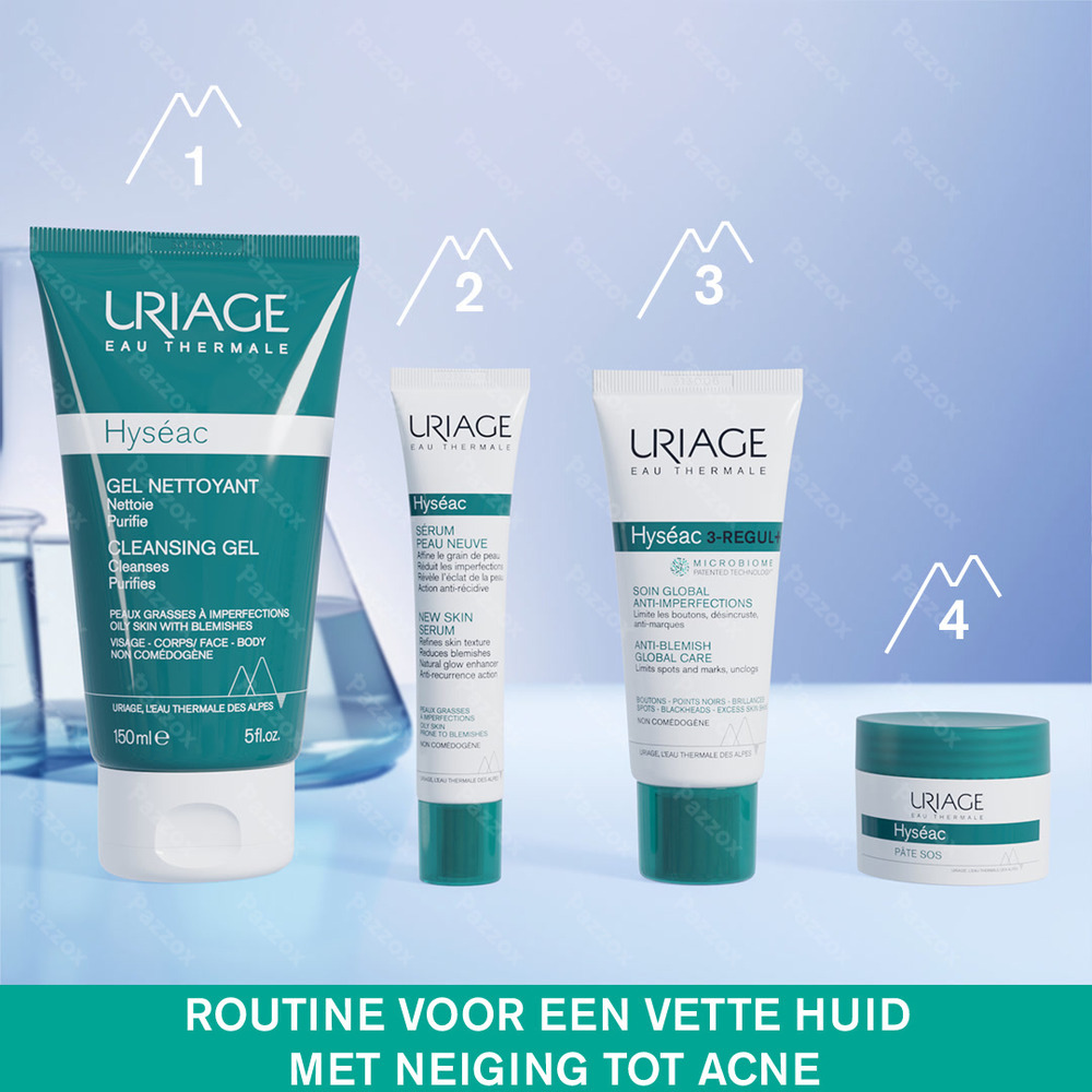 Uriage Hyséac 3-in-1 Regulerende Crème Onzuivere Huid 40ml