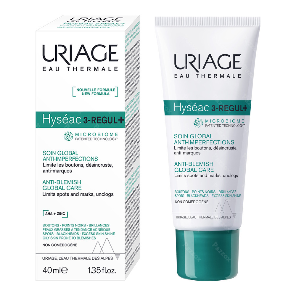 Uriage Hyséac 3-in-1 Regulerende Crème Onzuivere Huid 40ml