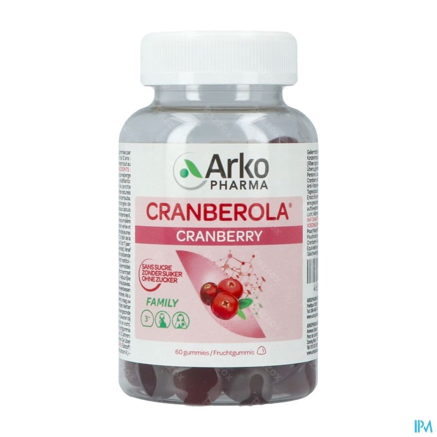 Cranberola Gummies 60