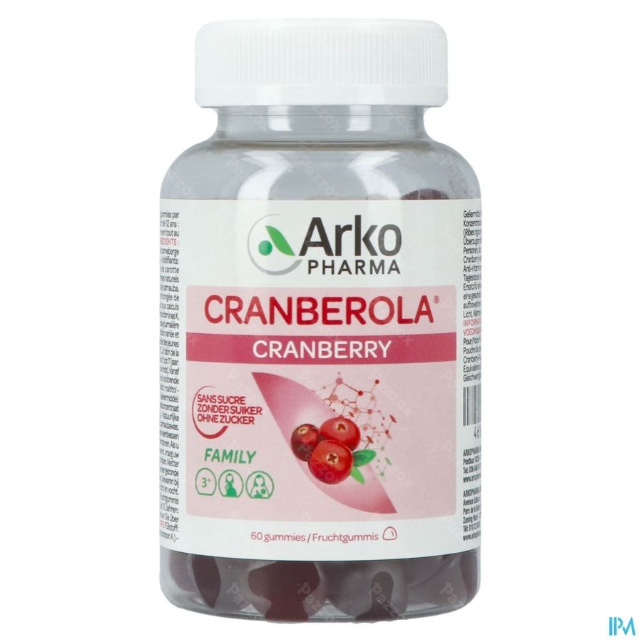 Cranberola Gummies 60