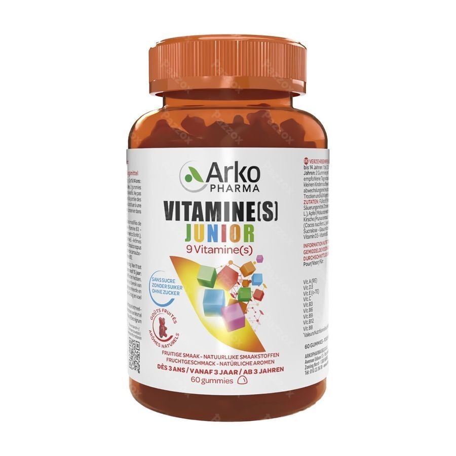 Arko Junior Multivitamines 60 Gummies