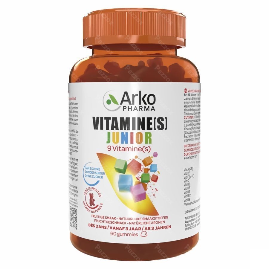 Arko Junior Multivitamines 60 Gummies