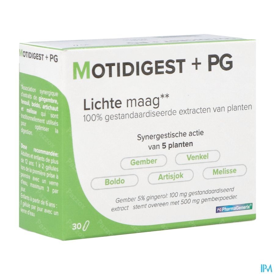 Motidigest+ Pharmagenerix Caps 30