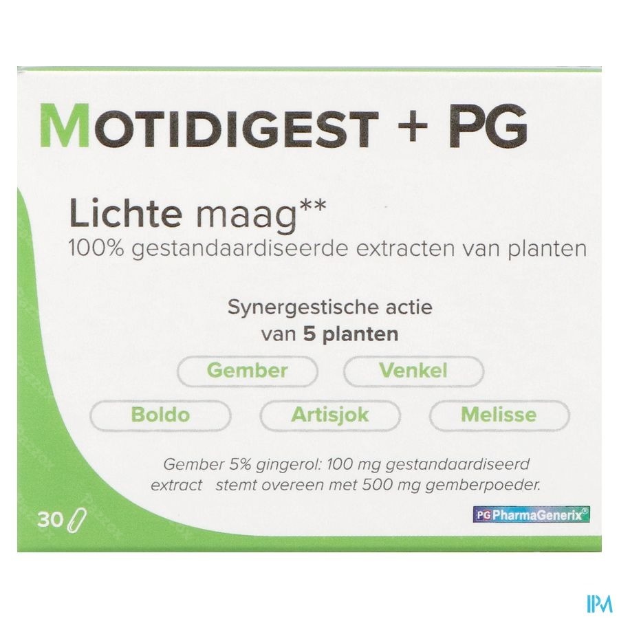 Motidigest+ Pharmagenerix Caps 30