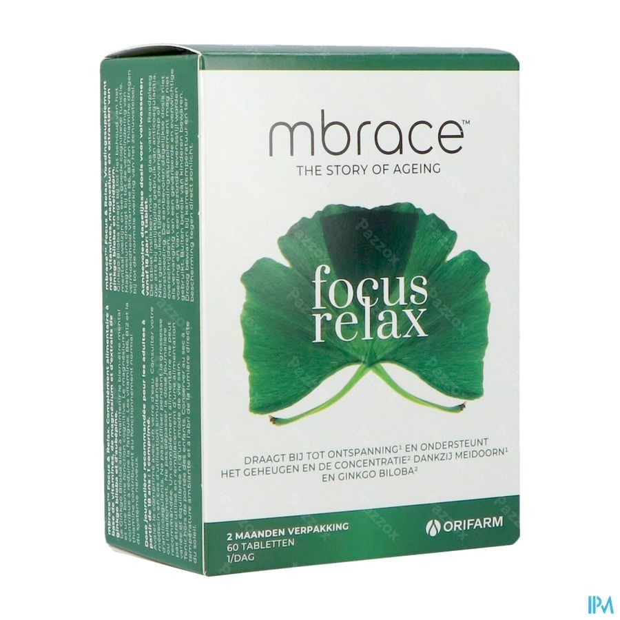Mbrace Focus & Relax 60 Tabletten