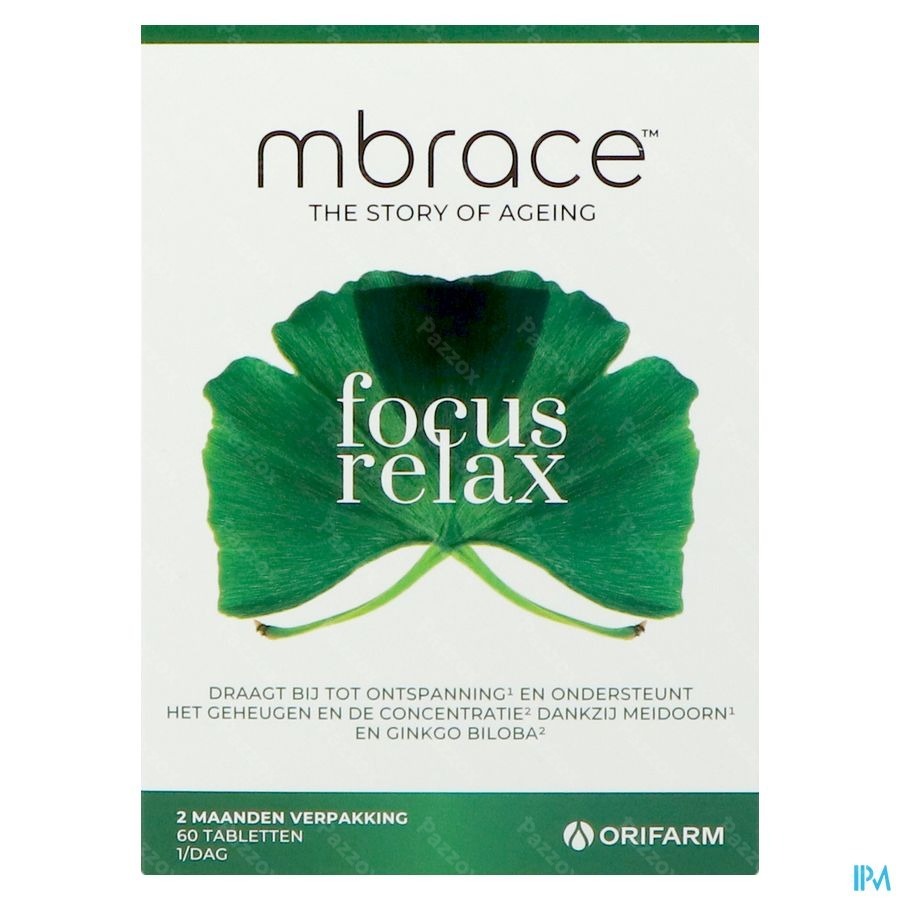 Mbrace Focus & Relax 60 Tabletten