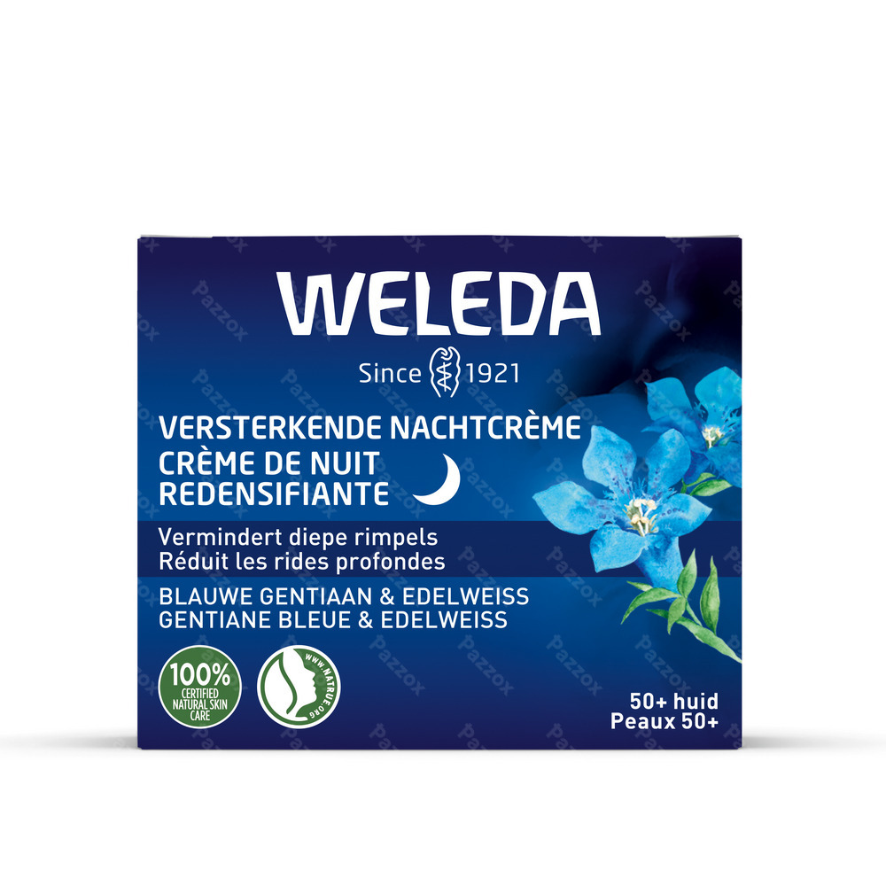 Weleda Blauwe Gentiaan & Edelweiss Versterkende Nachtcreme 40ml