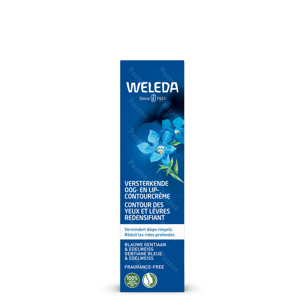Weleda Blauwe Gentiaan & Edelweiss Versterkende Oog- en Lipcontourcrème 10ml