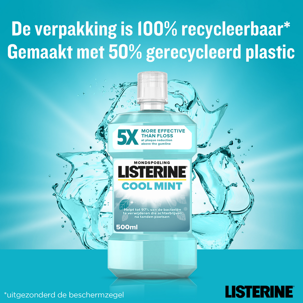 Listerine Mondspoeling Coolmint 500ml