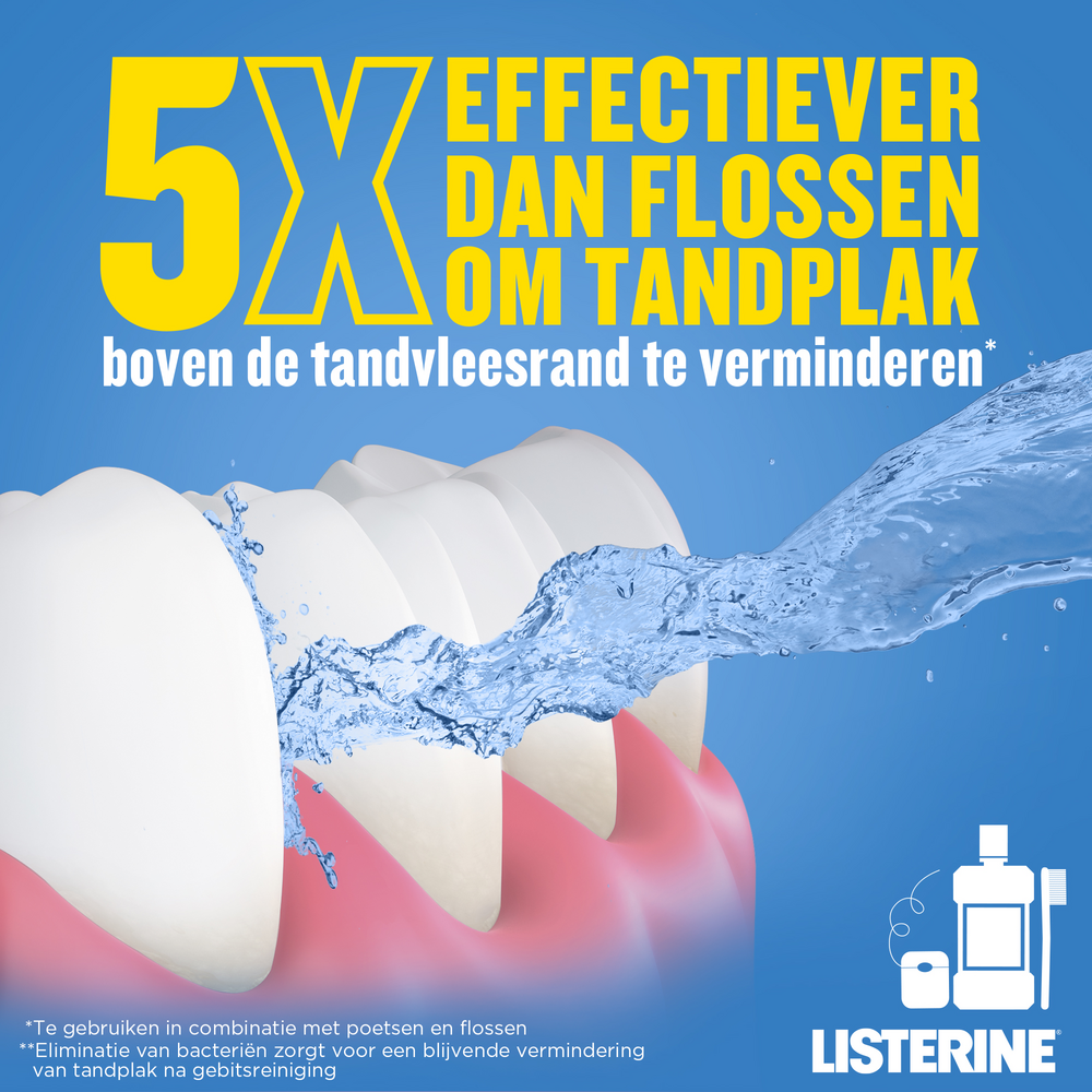 Listerine Total Care Bescherming Anti-Tandsteen 500ml