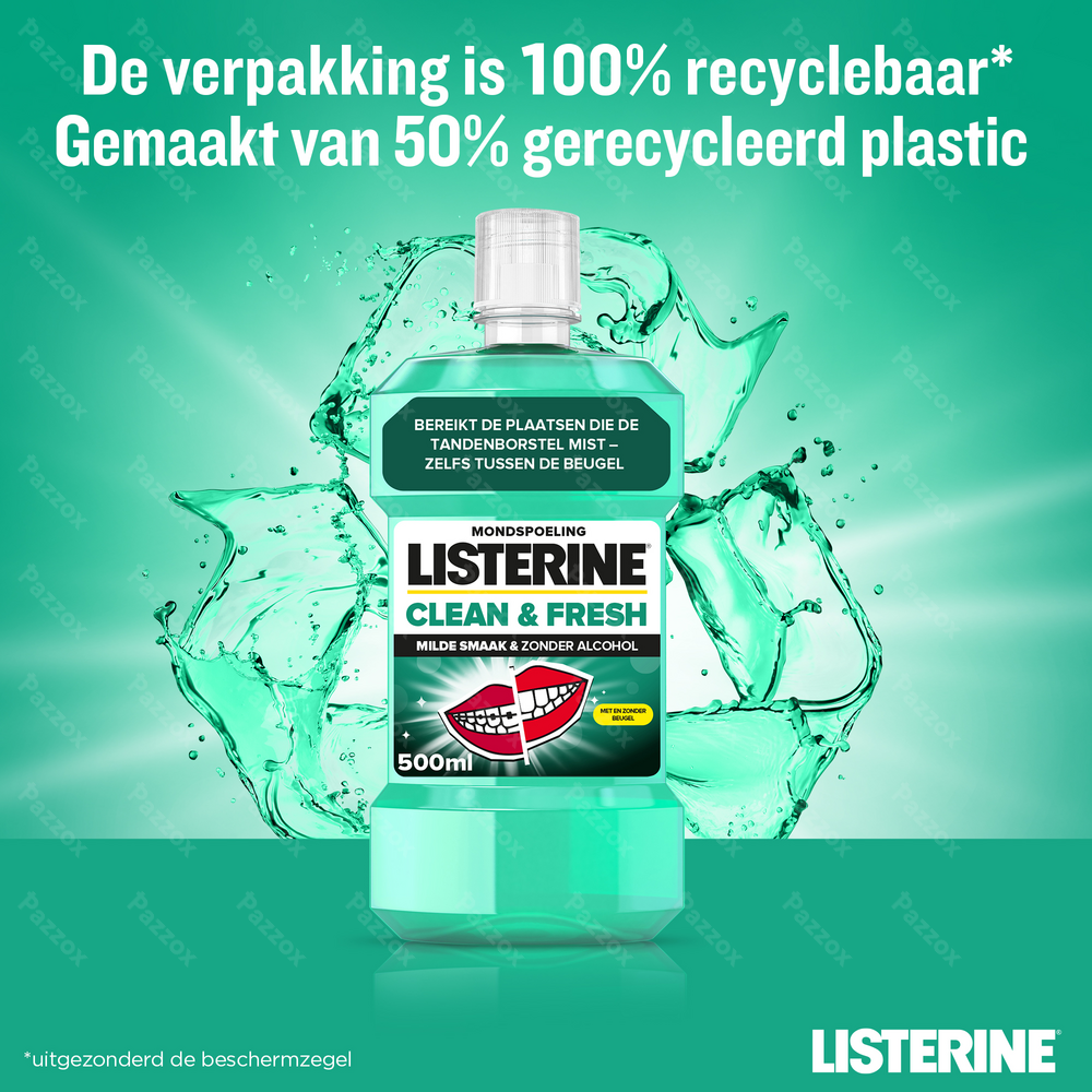 Listerine Clean & Fresh 500ml