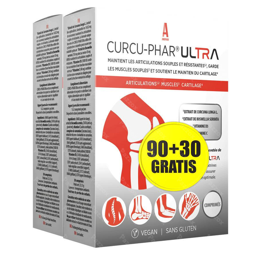 Curcu-Phar Ultra Promo 90 Tabletten + 30 Tabletten Gratis