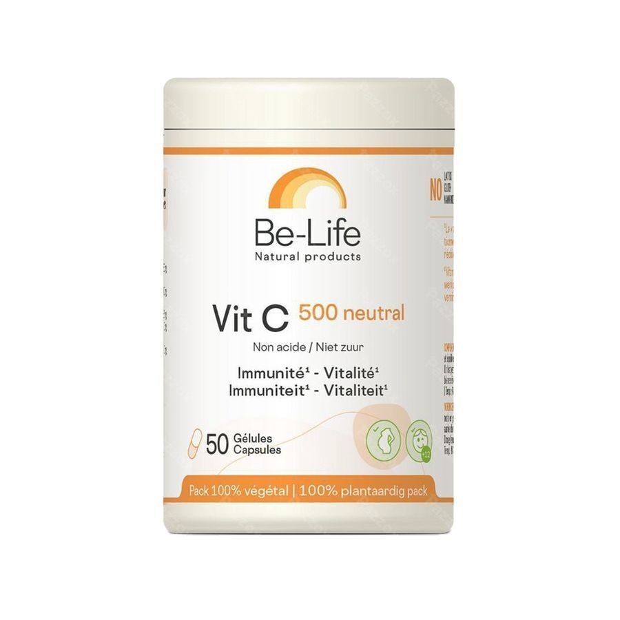Vit C 500 Neutral Be Life Nf Caps 50 Verv. 4200416