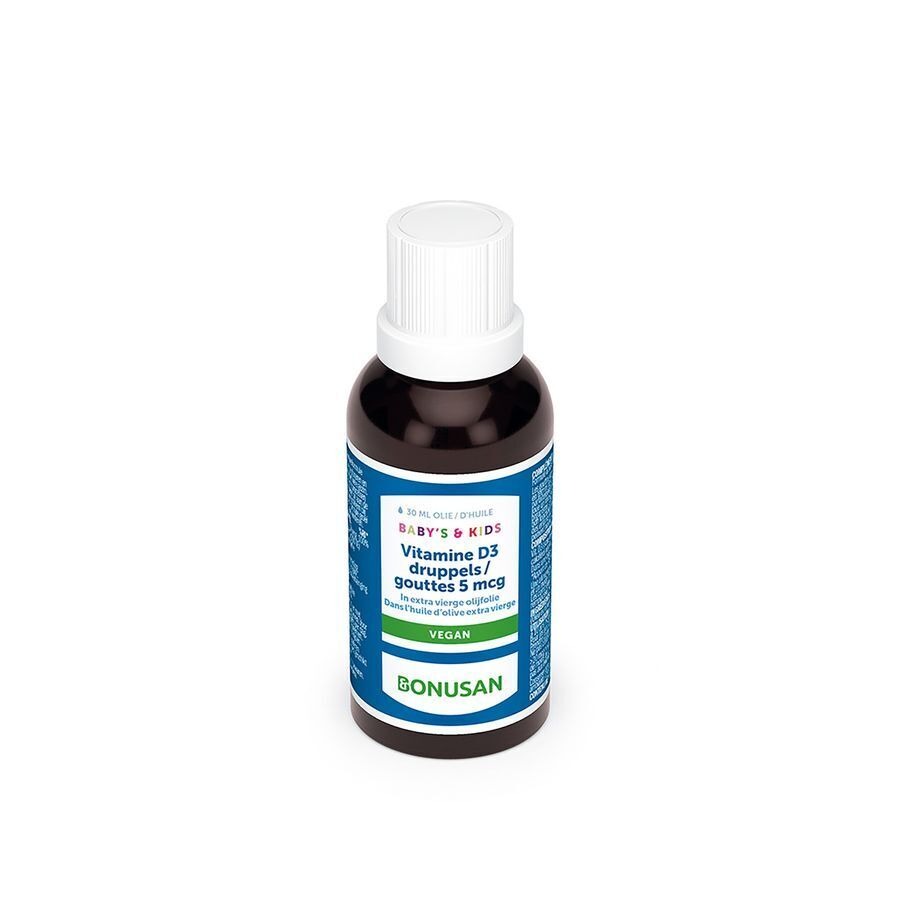 Kind Vitamine D3 5 Mcg Druppels 30ml Bonusan