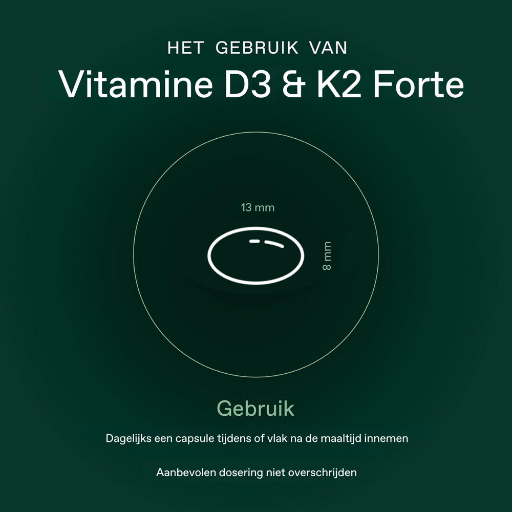 Bonusan Vitamine D3 & K2 - 120 capsules
