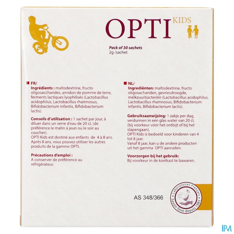 Opti Kids 2g 30 Zakjes