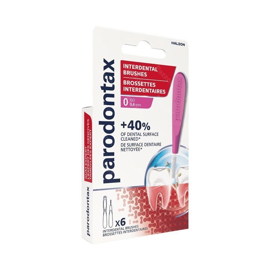 Parodontax Interdental Brushes 0,4mm 6