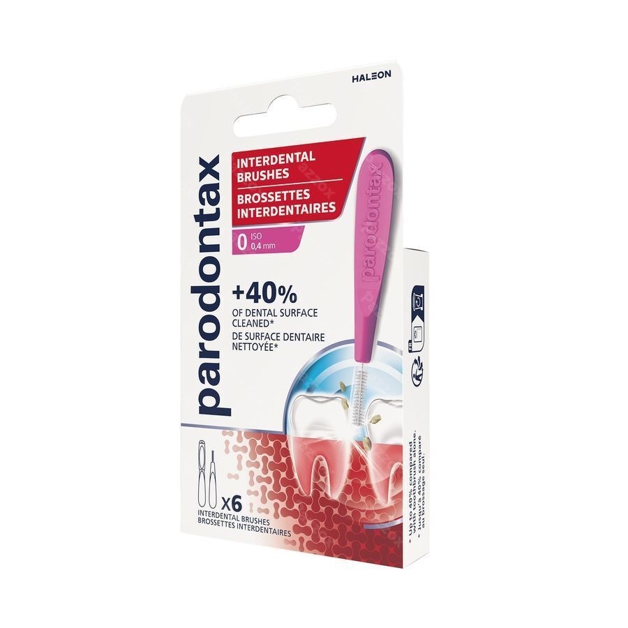 Parodontax Interdental Brushes 0,4mm 6