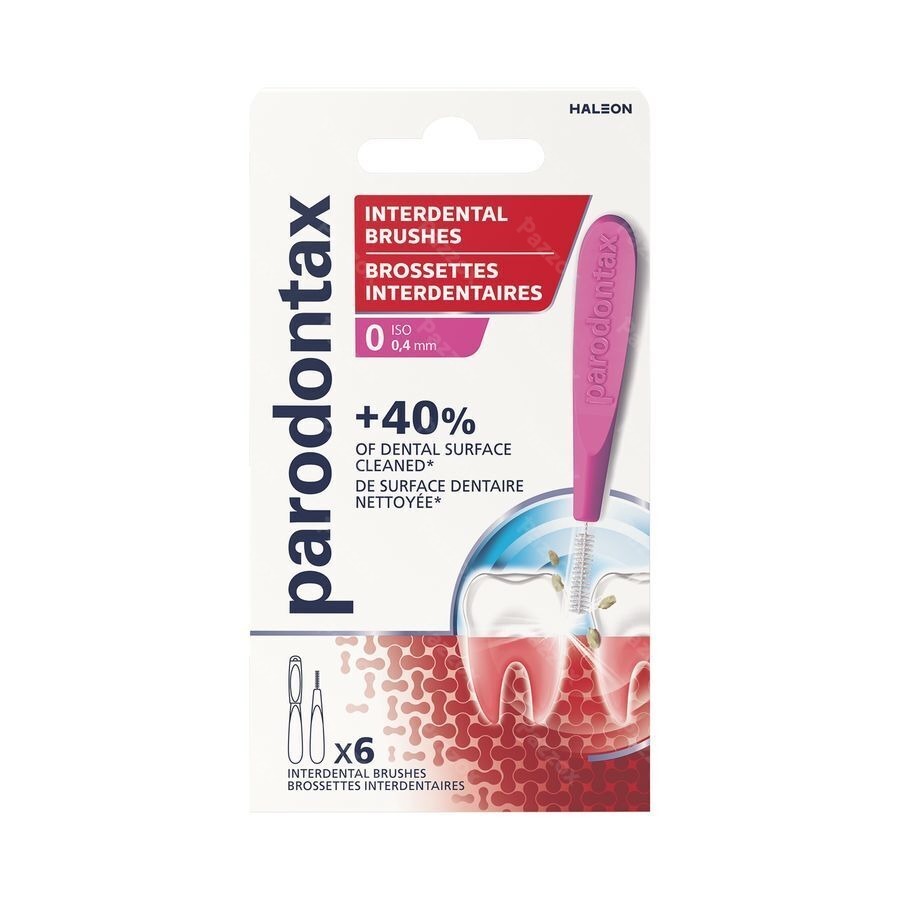 Parodontax Interdental Brushes 0,4mm 6