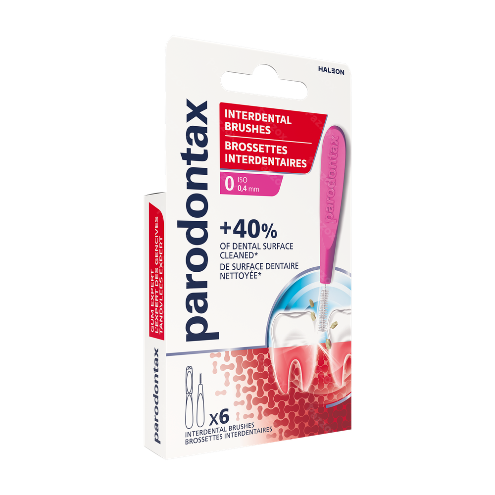 Parodontax Interdental Brushes 0,4mm 6