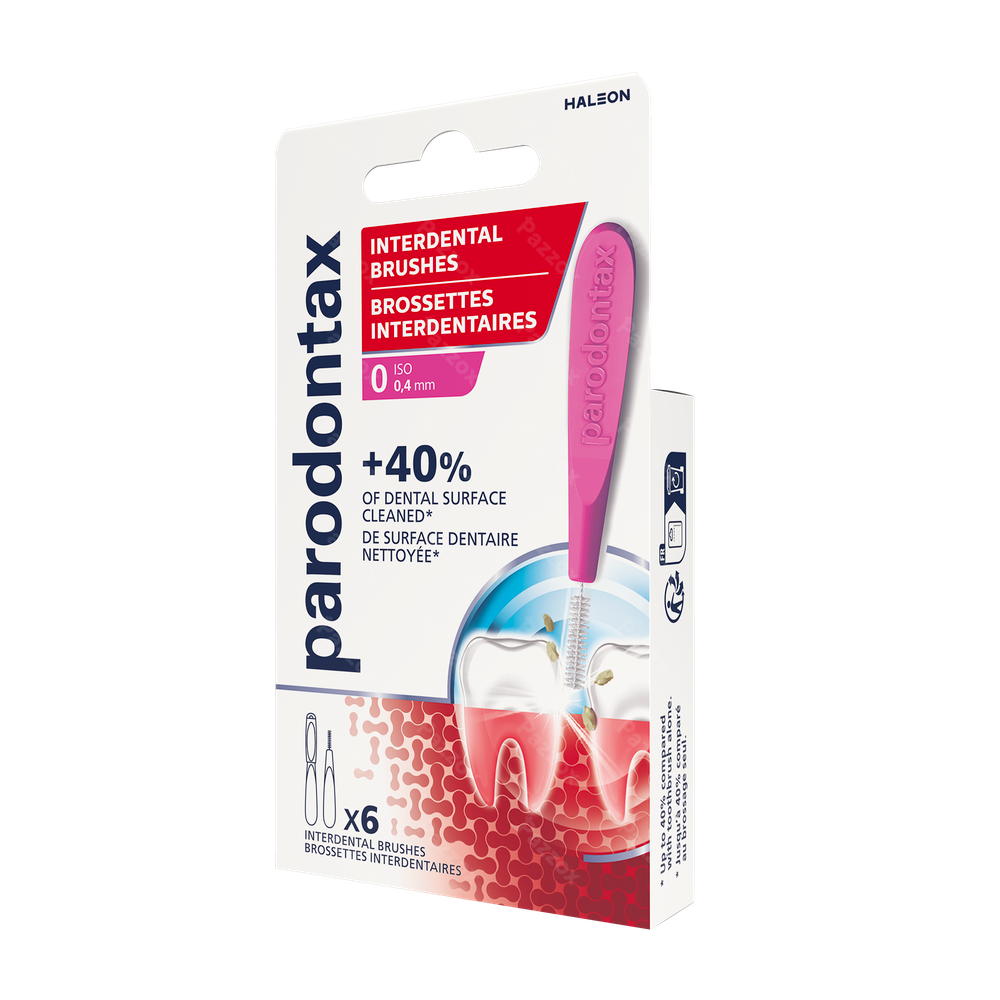 Parodontax Interdental Brushes 0,4mm 6