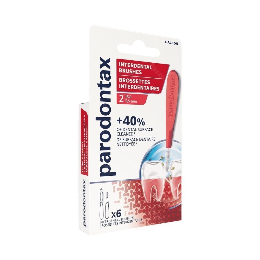 Parodontax Interdental Brushes 0,5mm 6