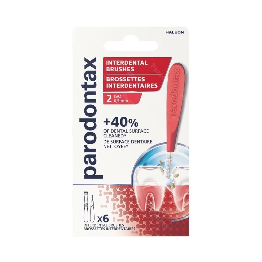 Parodontax Interdental Brushes 0,5mm 6