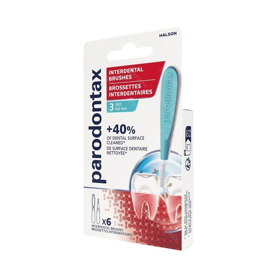 Parodontax Interdental Brushes 0,6mm 6