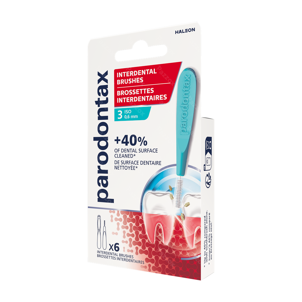Parodontax Interdental Brushes 0,6mm 6