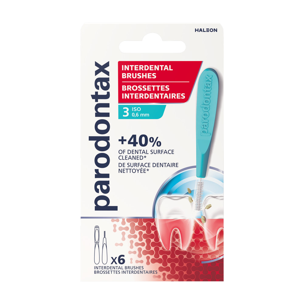 Parodontax Interdental Brushes 0,6mm 6