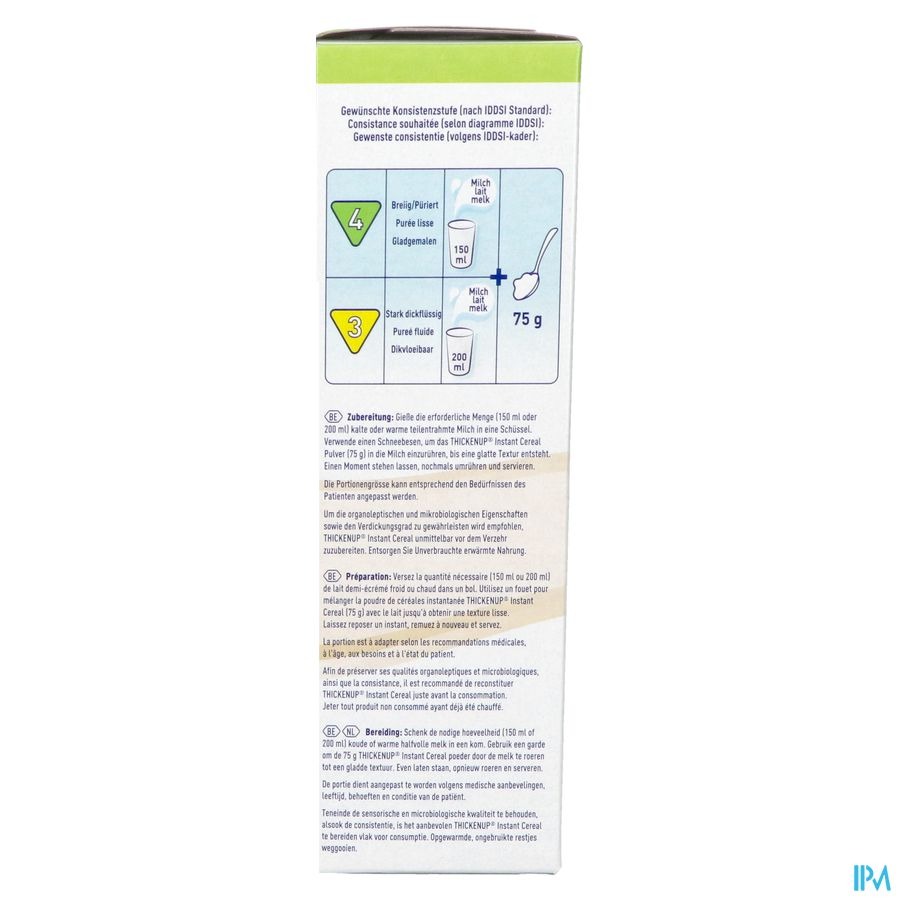 Thickenup Instant Cereal Appel Hazelnoot Poeder 450g