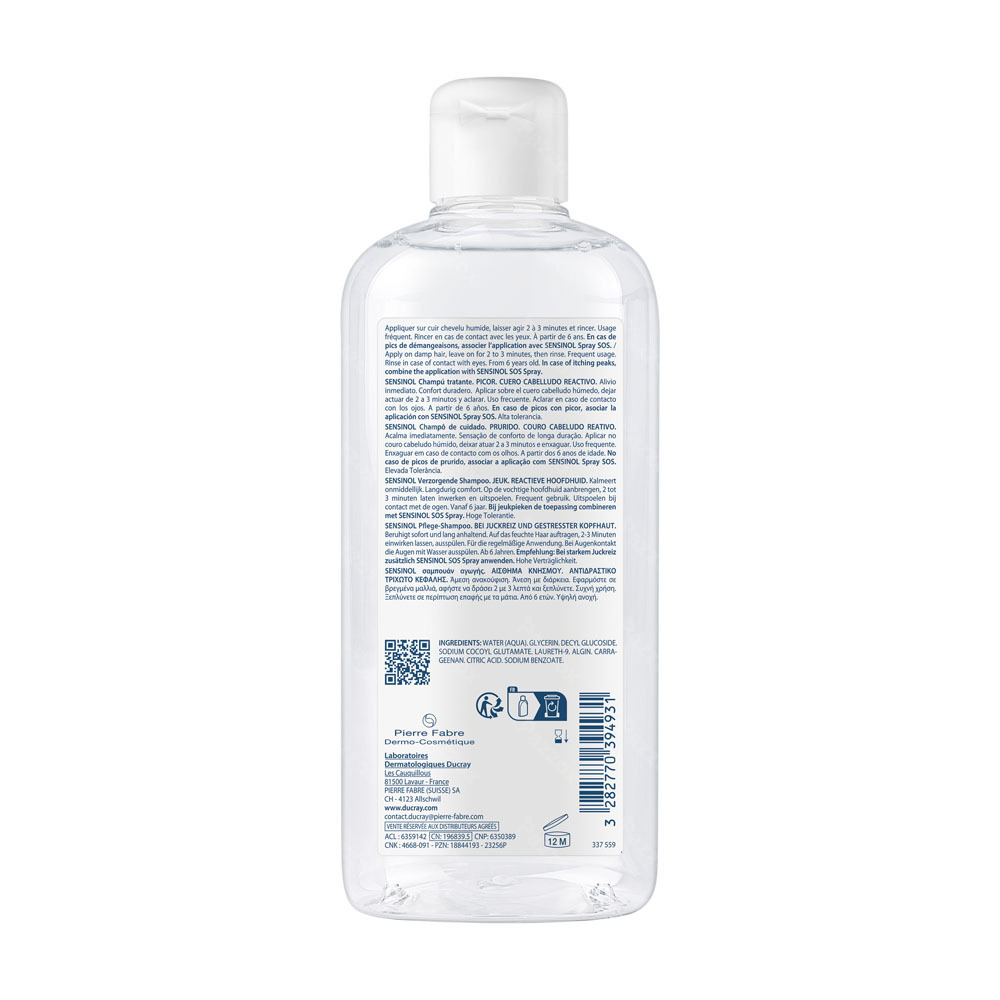 Ducray Sensinol Verzorgende Shampoo 400ml