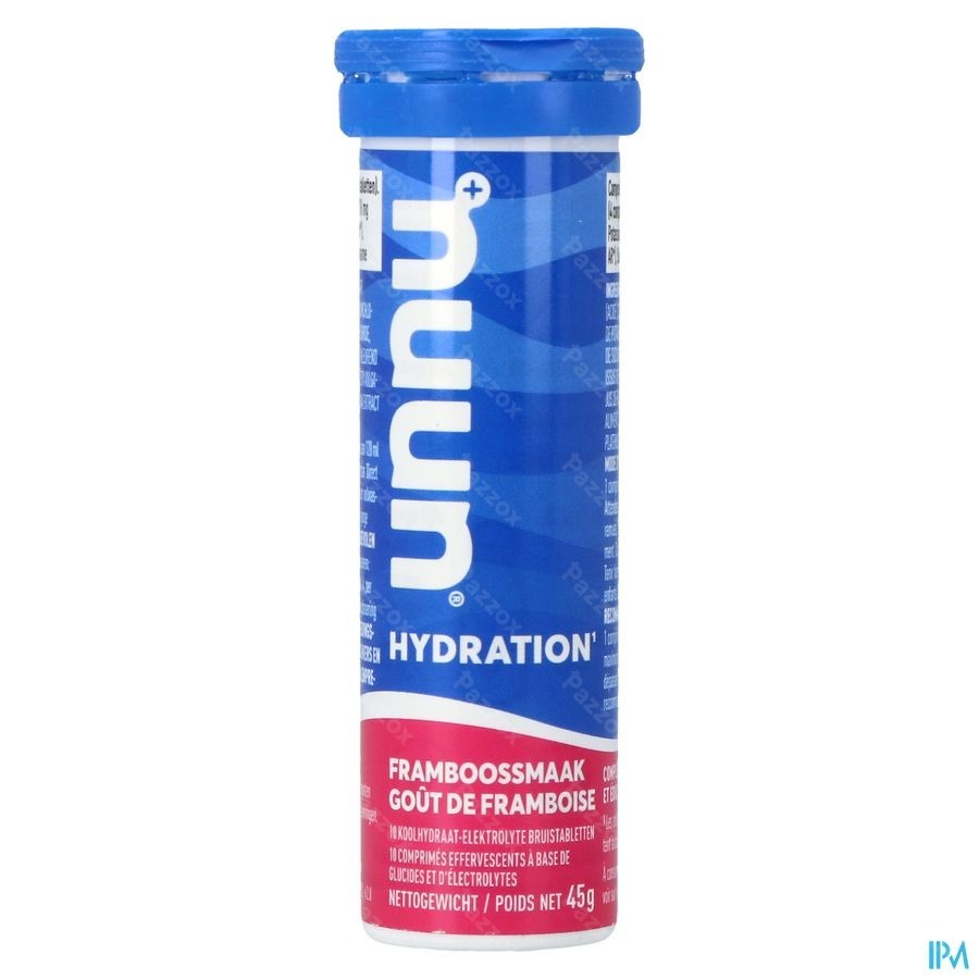 Nuun Hydration Framboossmaak 10 Bruistabletten