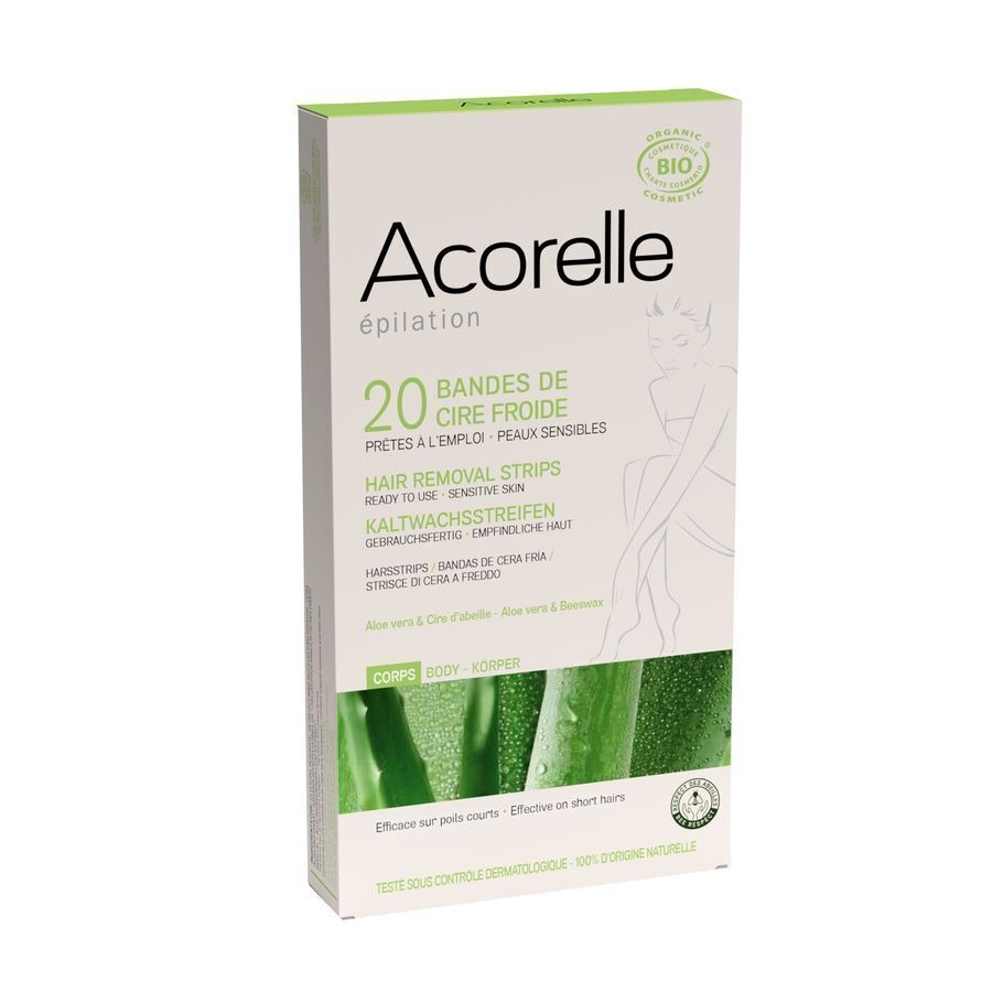 Acorelle Haarsstrips Lichaam 2x10