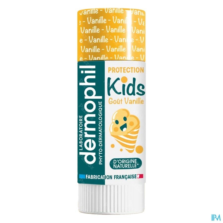 Dermophil Berscherming Lippen Kids Vanille Stick4g