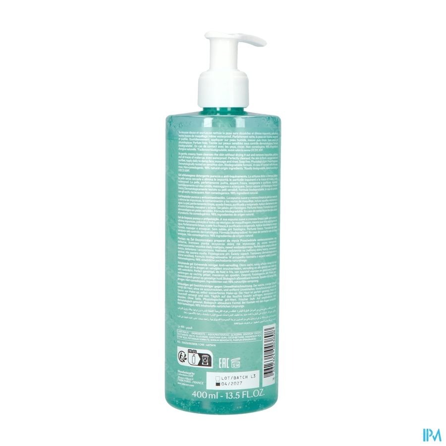 SVR Physiopure Reinigingsgel 400ml