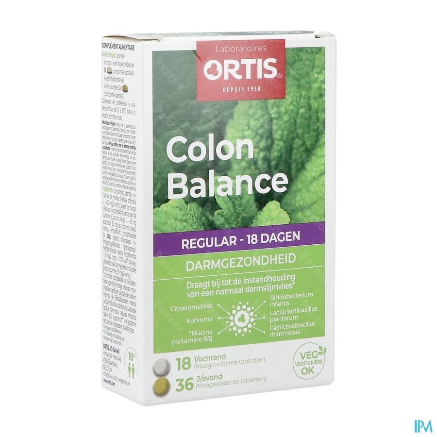 Ortis Colon Balance Regular Tabl 54